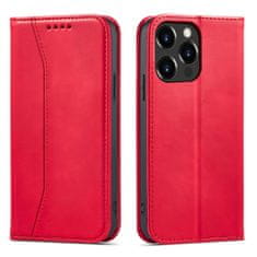 MG Magnet Fancy preklopna maska za iPhone 13 Pro, crvena