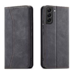MG Magnet Fancy preklopna maska za Samsung Galaxy S22 Plus, crno