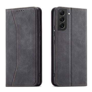 MG Magnet Fancy preklopna maska za Samsung Galaxy S22 Plus, crno