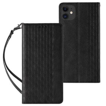 MG Magnet Strap preklopna maska za iPhone 13 mini, crno