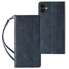 MG Magnet Strap preklopna maska za iPhone 13, plava