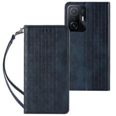 MG Magnet Strap preklopna maska za Samsung Galaxy A12 5G, plava