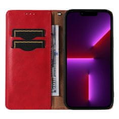 MG Magnet Strap preklopna maska za iPhone 12 Pro, crvena