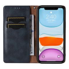 MG Magnet Strap preklopna maska za iPhone 13, plava