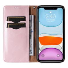 MG Magnet Strap preklopna maska za iPhone 12, ružičasta