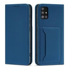MG Magnet Card preklopna maska za Xiaomi Redmi Note 11 Pro 4G/5G, plava