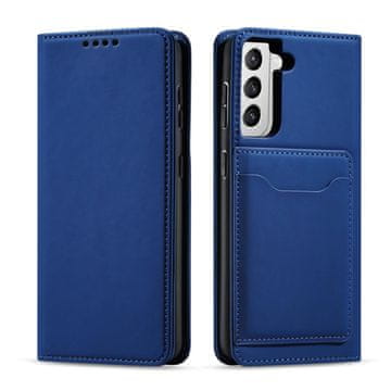 MG Magnet Card preklopna maska za Samsung Galaxy S22 Plus, plava