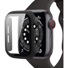 Tech-protect Defense 360 maska sa zaštitnim staklom za Apple Watch 4/5/6/SE 40mm, crno