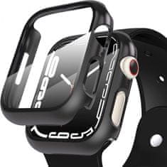Tech-protect Defense 360 maska sa zaštitnim staklom za Apple Watch 7 45mm, crno
