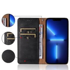 MG Magnet Strap preklopna maska za Samsung Galaxy A12 5G, crno