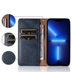 MG Magnet Strap preklopna maska za Samsung Galaxy A12 5G, plava
