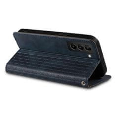 MG Magnet Strap preklopna maska za Samsung Galaxy S22 Ultra, plava