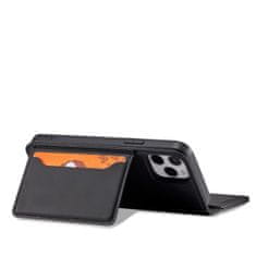 MG Magnet Card preklopna maska za iPhone 12, crno