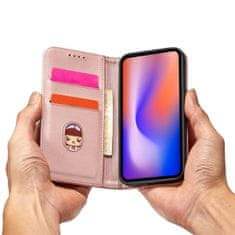 MG Magnet Card preklopna maska za iPhone 12, ružičasta