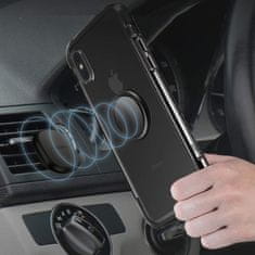 Tech-protect Magnetic Ring držač mobitela za prst, crno