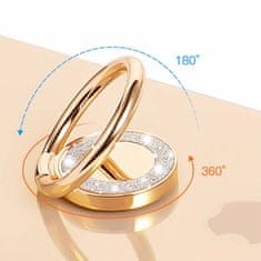 Tech-protect Magnetic Ring držač mobitela za prst, zlato
