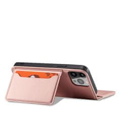 MG Magnet Card preklopna maska za iPhone 13 mini, ružičasta