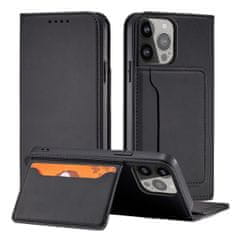 MG Magnet Card preklopna maska za iPhone 13, crno