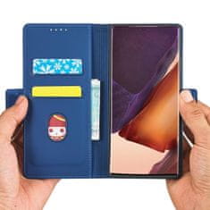 MG Magnet Card preklopna maska za Samsung Galaxy S22 Ultra, plava