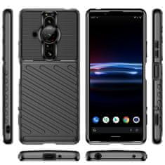 MG Thunder silikonska maska za Sony Xperia Pro-I, crno