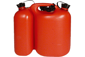 Makita kombinirani spremnik 5 l goriva, 3 l olja, crvena