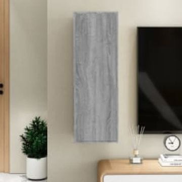 Vidaxl TV stalak, sivi hrast sonoma, 30,5 x 30 x 90 cm