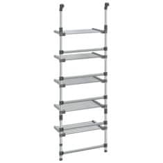 Vidaxl 5-slojna viseća sušilica rublja od aluminija