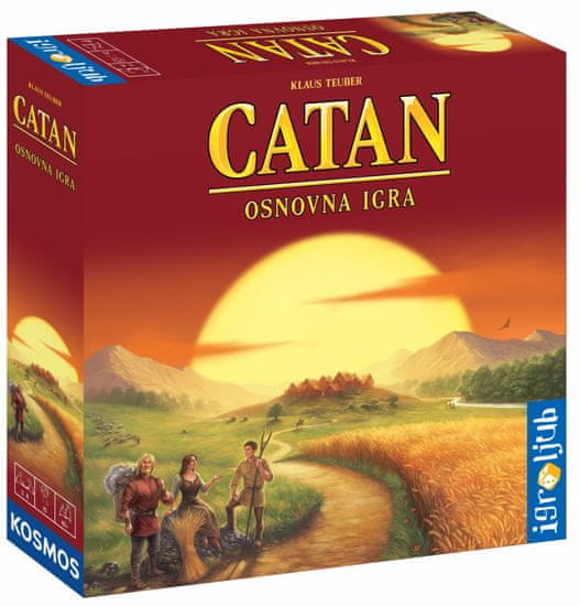 Igroljub Catan, osnovna igra (slo/hrvatski)