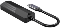 Orico MDK-4P priključna stanica, USB-C, 4 u 1, USB 3.0, USB 2.0, HDMI, USB-C PD, crna (MDK-4P-BK-BP)