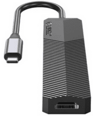 Orico MDK-6P priključna stanica, USB-C, 6 u 1, USB 3.0/2.0, HDMI, SD+TF, USB-C PD, crna (MDK-6P-BK-BP)