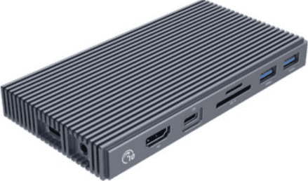 Orico CDH-9N priključna stanica, USB-C, 9 u 1, M.2 NVMe, 3x USB 3.1, USB-C PD, HDMI, RJ45, SD, TF, crna (CDH-9N-GY-BP)