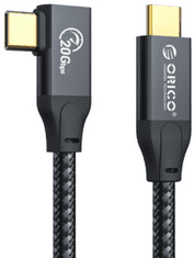 Orico CL32 kabel, 2m, USB-C v USB-C, USB 3.2 Gen2, 20Gbps, 100W PD, 4K 60Hz (CL32-20-BK-BP)