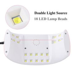 Verkgroup Velika UV LED 18 svjetiljka za nokte 36W - manikura