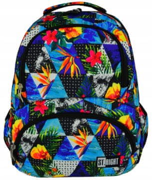ST.RIGHT Školski ruksak s četiri pretinca Paradise