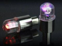 Verkgroup 2x LED RGB kapa za ventile kotača