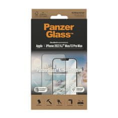 PanzerGlass Zaštitno staklo za Apple iPhone 2022 6.7'' Max 2789 sa antirefleks premazom i okvirom za ugradnju