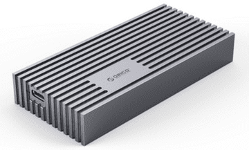Orico M234C3 kućište za SSD disk, vanjsko, M.2 NVMe 2280 u USB 4.0 Tip-C, 40Gb/s, ALU (M234C3-U4-GY-BP)