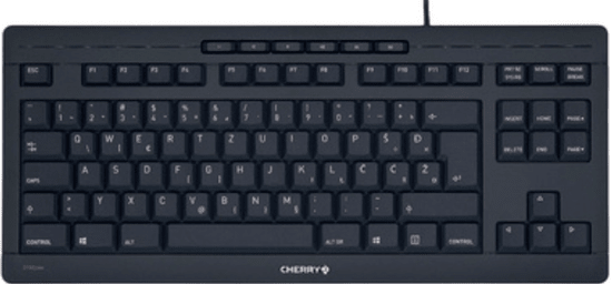 Cherry Stream tipkovnica, TKL, HRV, crna (JK-8600SL-2)