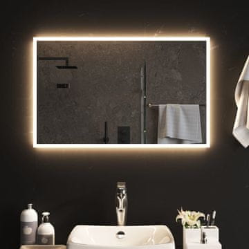 Vidaxl Kupaonsko ogledalo s LED diodom, 50x80 cm