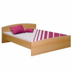eoshop Bračni krevet 341 bukva 160x200 cm s uzglavljem, visina sjedišta 41 cm