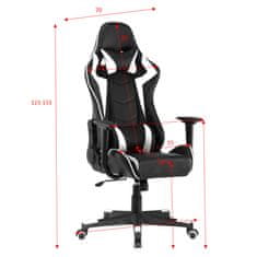 Player gaming stolica, crna/bijela
