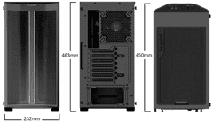 Be quiet! Pure Base 500FX kućište, midiATX, crna (BGW43)