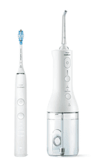 Philips Sonicare Sonicare DiamondClean 9000 četkica za zube + vodica za ispiranje usta, bijela (HX3866/41)