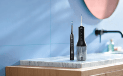 Philips Sonicare Sonicare DiamondClean 9000 četkica za zube + vodica za ispiranje usta, crna (HX3866/43)