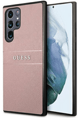 Guess GUHCS22LPSASBPI maskica za Samsung Galaxy S22 Ultra 5G, ružičasta