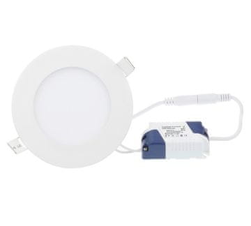 Berge LED panel OKRUGLI BRGD0100 ugradbeni - 120x120x12mm - 6W - 230V - 390Lm - neutralno bijela