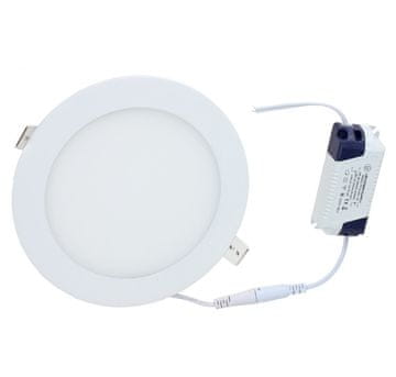Berge LED panel KRUŽNI ugradbeni BRGD0103 - 170x170x17mm - 12W - 230V - 860Lm - neutralno bijela