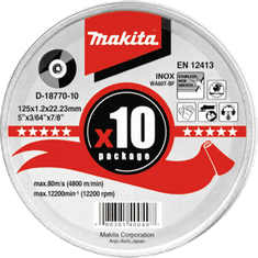 Makita D-18770-10 rezne ploče u metalnom pakiranju