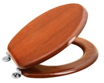SAPHO AQUALINE WC poklop, trešnja drvo završetak