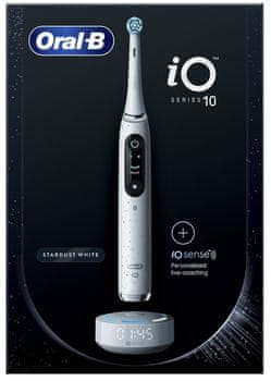 Oral-B iO Series 10 električna četkica za zube, Stardust White